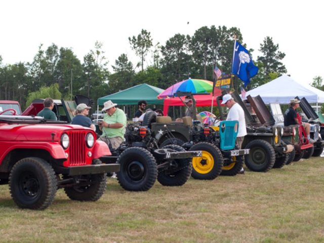Kaiser Willys Classic Jeep Show at the Aiken Music Fest