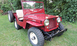 Rob and Beth Theriot - 1947 Willys CJ-2A