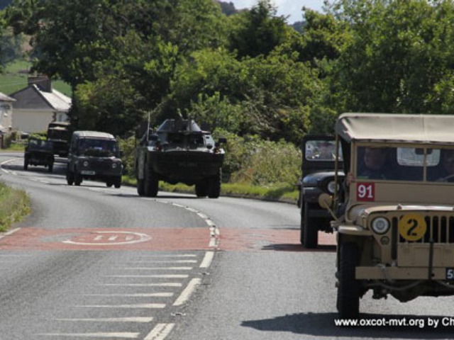 North Oxfordshire &amp; Cotswold Area Military Vehicle Trust. Annual David King Memorial Road Run and BBQ. 2014