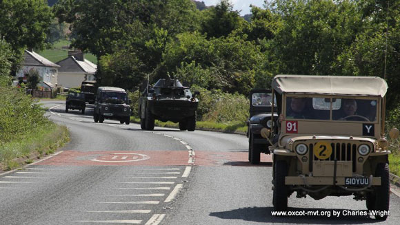 North Oxfordshire & Cotswold Area Military Vehicle Trust. Annual David King Memorial Road Run and BBQ. 2014