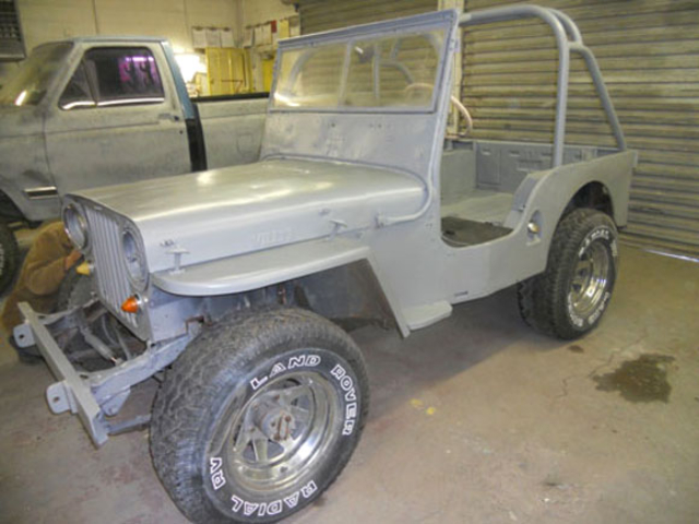 Alfredo Maldonado's Willys CJ-2A