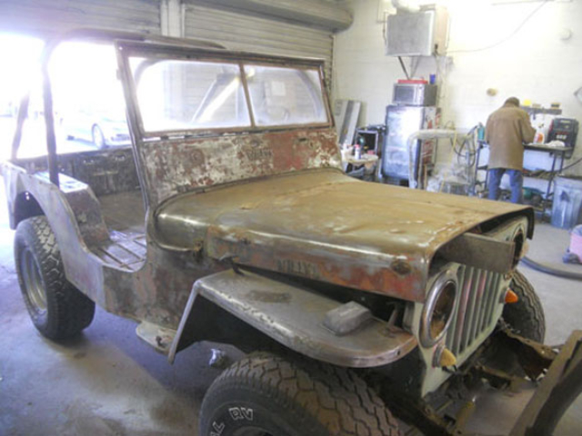 Alfredo Maldonado's Willys CJ-2A