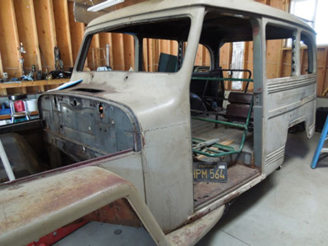 Donne Pratt's Willys Station Wagon