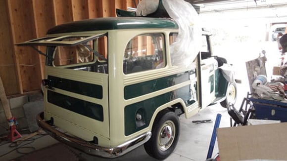 Donne Pratt's Willys Station Wagon