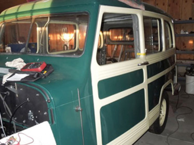 Donne Pratt's Willys Station Wagon