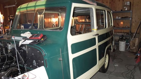 Donne Pratt's Willys Station Wagon