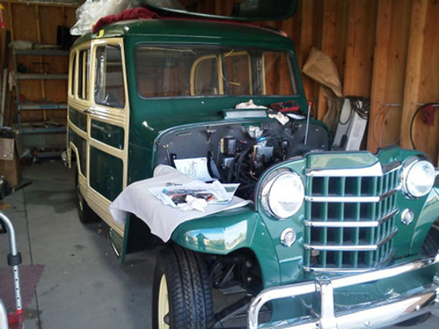 Donne Pratt's Willys Station Wagon