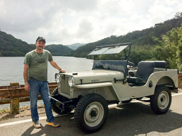 Nelson Dominguez 1948 Willys CJ-2A