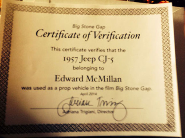 Eddie McMillan's 1957 Willys CJ-5 Eddie McMillan's 1957 Willys CJ-5