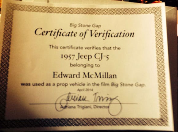 Eddie McMillan's 1957 Willys CJ-5