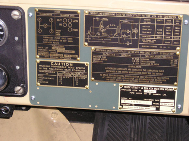 Ga&eacute;tan J. Gagnon's 1951 Willys M38