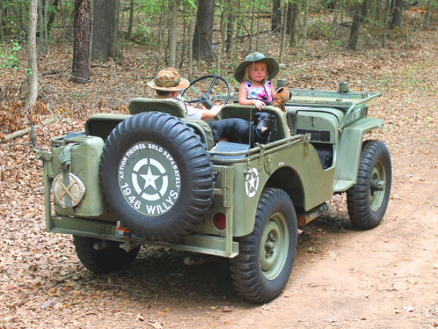 Bruce Nelson's Willys CJ-2A