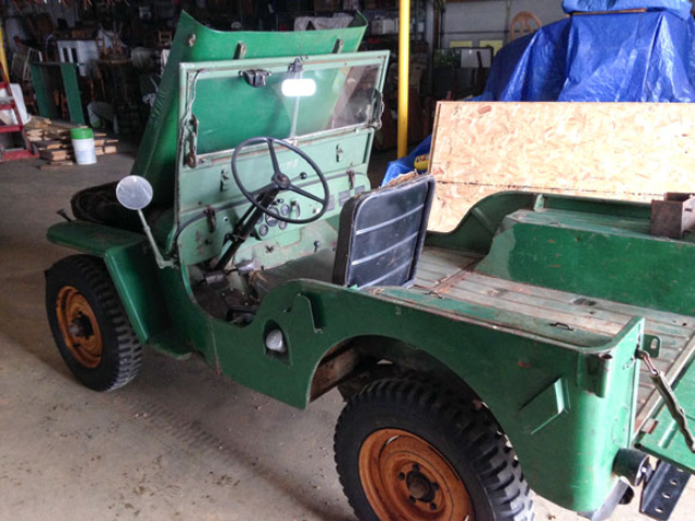 Christopher Wilson's 1946 Willys CJ-2A