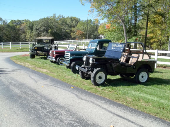Greg and Karen Young's Willys Jeeps