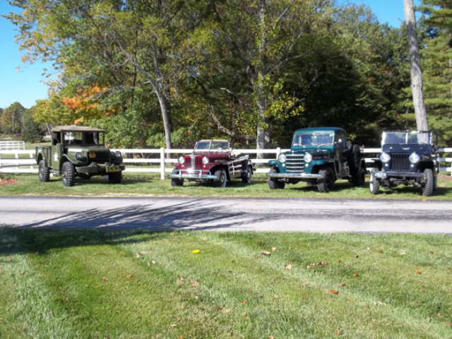 Greg and Karen Young's Willys Jeeps
