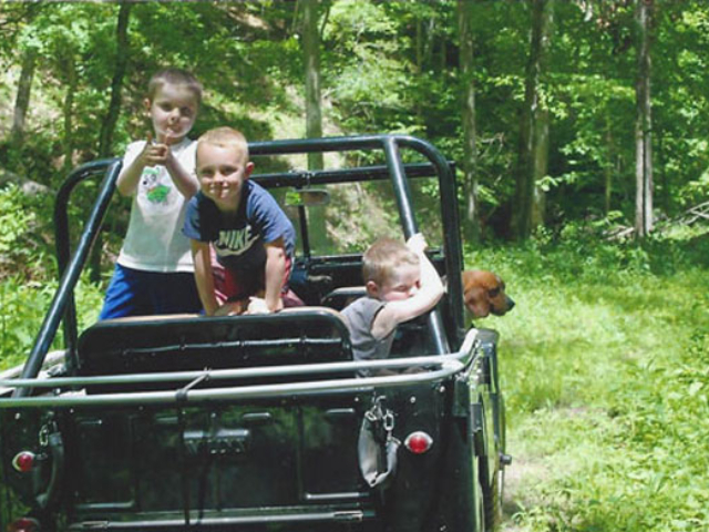 Greg and Karen Young's Willys Jeeps