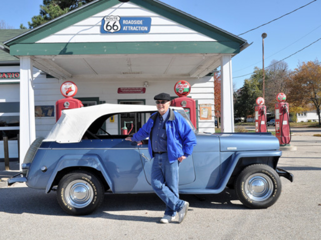 Wendy and Roger Goeckner's 1949 Willys Jeepster