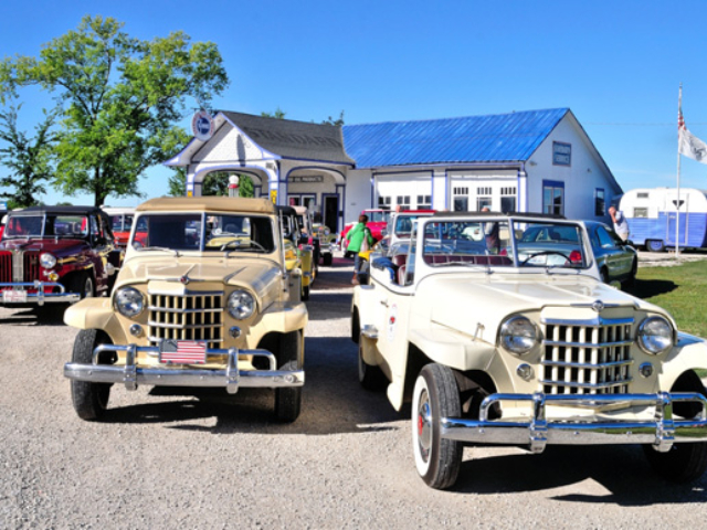 Wendy and Roger Goeckner's 1949 Willys Jeepster