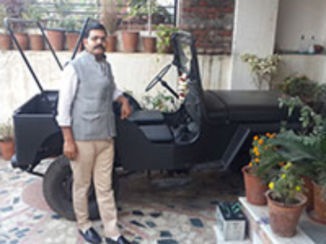 Abhishek Mishra's 1949 Willys CJ-3A
