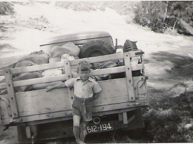 Vaughn Becker as a Child