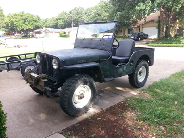 Meade Spicer's 1946 Willys CJ-2A