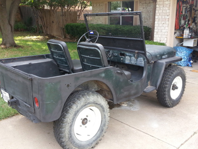 Meade Spicer's 1946 Willys CJ-2A