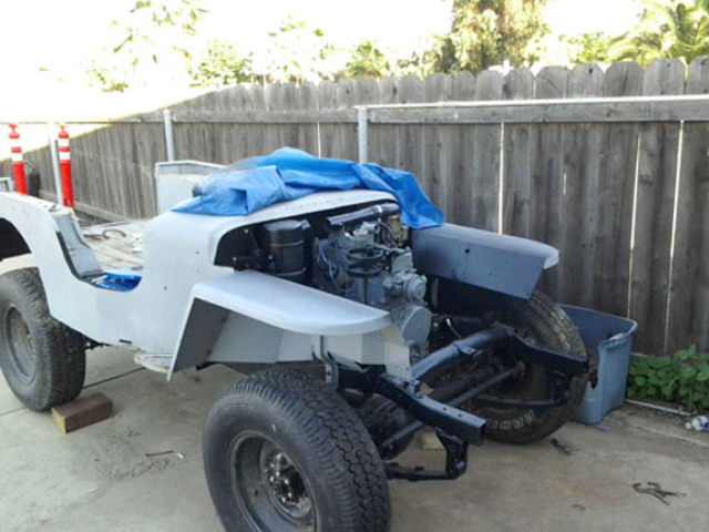 Ole Blue - Paul Mehaffie's 1946 Willys CJ-2A