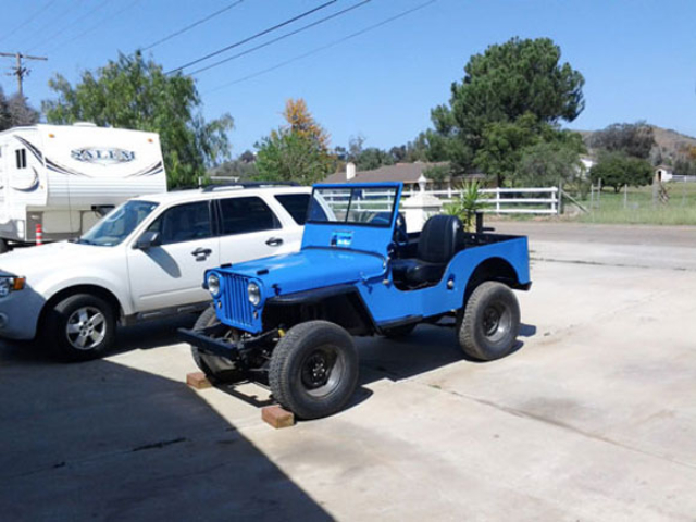 Ole Blue - Paul Mehaffie's 1946 Willys CJ-2A