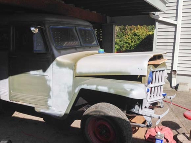 Jeff Smith's 1951 Willys Station Wagon
