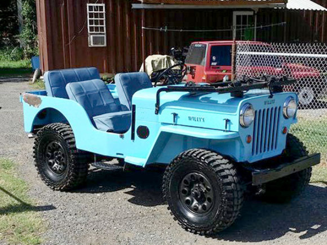 Gaver Rios' 1954 Willys CJ-3B