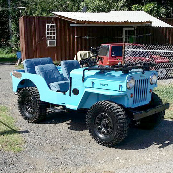 Gaver Rios' 1954 Willys CJ-3B