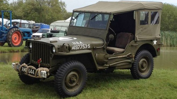 Stolen WW2 Jeep from Imperial War Museum