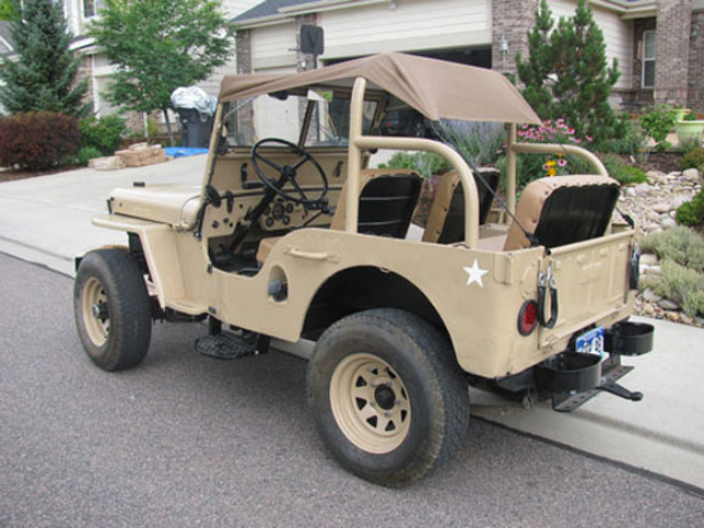 Antony Hunt's 1948 Willys CJ-2A