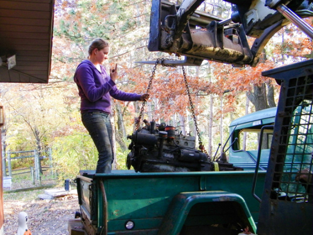Hannah Lauzon's 1956 Willys Truck