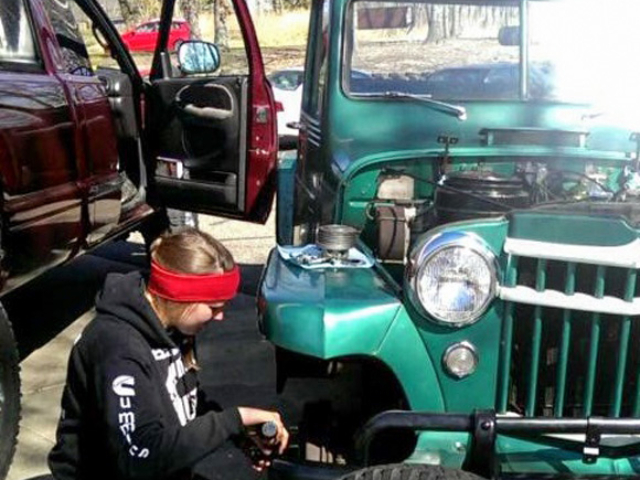 Hannah Lauzon's 1956 Willys Truck