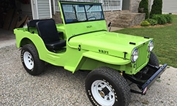 Jason Rutledge's 1948 Willys CJ-2A