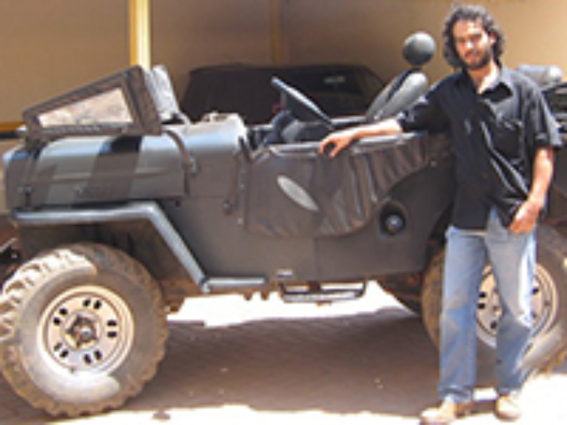 L&uacute;cio Amaral's 1954 Willys CJ-3B