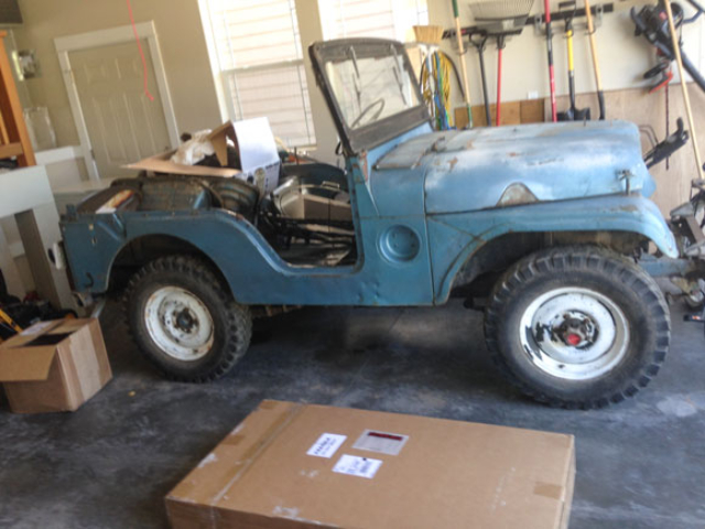Michael Parker's 1953 Willys M38A1