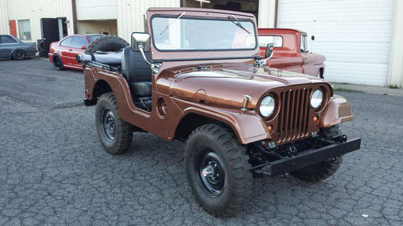 Michael Parker's 1953 Willys M38A1
