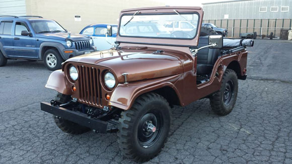 Michael Parker's 1953 Willys M38A1