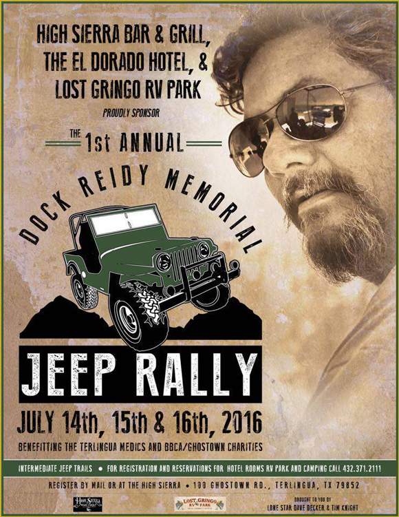 Dock Reid Memorial Jeep Rally - Terlingua, Texas