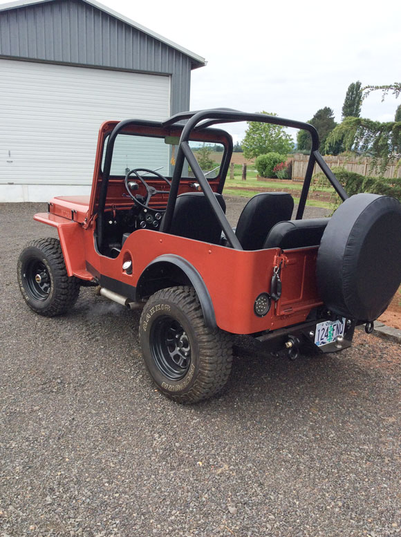 Randy Hoagland's 1953 Willys CJ-3A