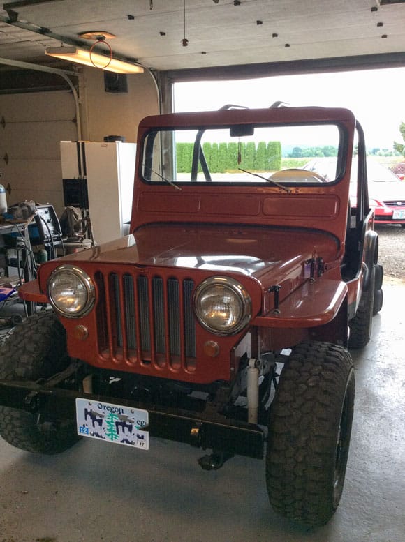 Randy Hoagland's 1953 Willys CJ-3A