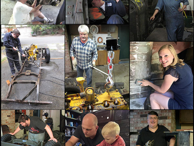 Ronald Jones' 1953 Willys M38A1