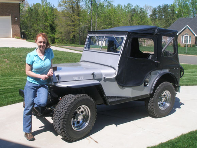 Amanda Austin's 1948 Willys CJ-2A