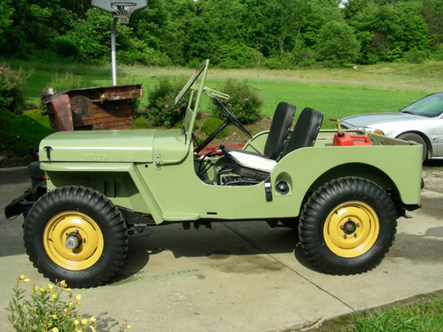 Dave Minnich 1946 Willys CJ-2A