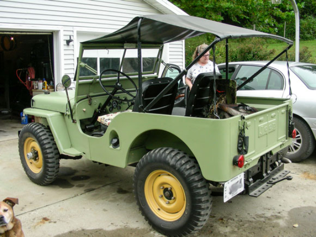 Dave Minnich 1946 Willys CJ-2A