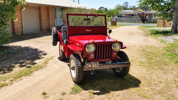 Peter Suttor's 1947 Willys CJ-2A