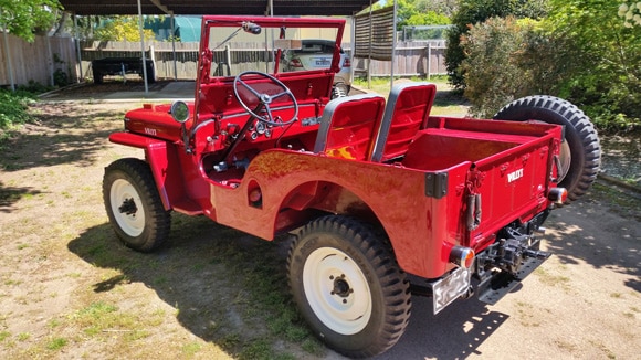 Peter Suttor's 1947 Willys CJ-2A