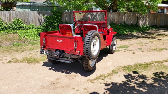 Peter Suttor's 1947 Willys CJ-2A